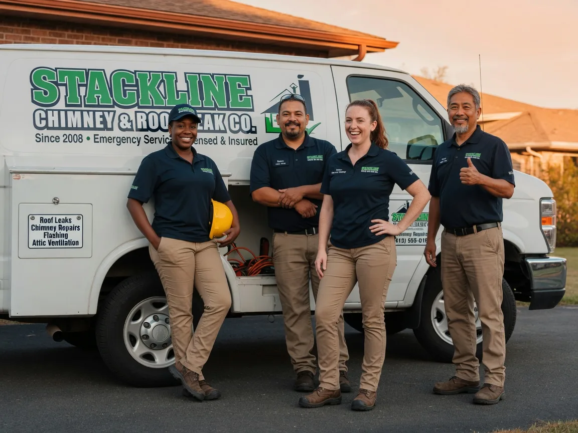 Chimney flashing repair company in Alma, KS